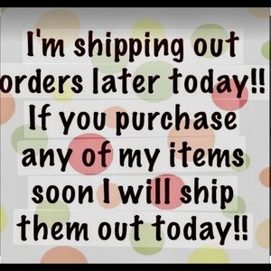 Orders placed by 1pm Pacific standard time will be shipped same day.